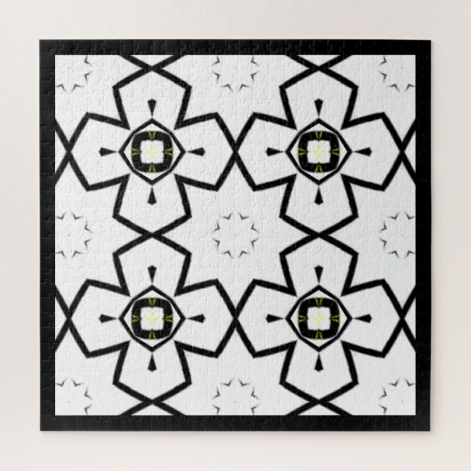 Deel één's caleidoscoop art zeventien legpuzzel (Verticaal)