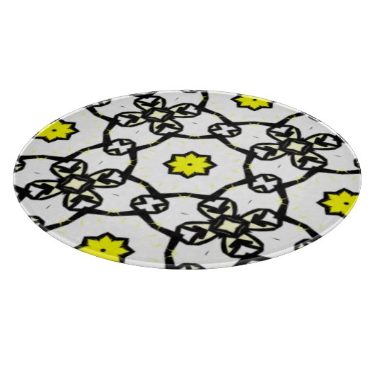 Deel één's caleidoscoop art zeventien snijplank (Hoek)