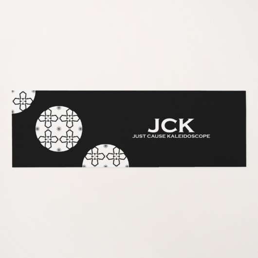 Deel één's caleidoscoop art zeventien yogamat (Achterkant (horizontaal))