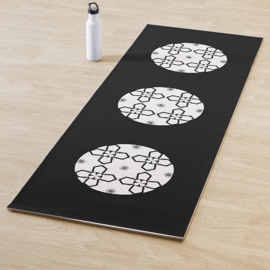 Deel één's caleidoscoop art zeventien yogamat (In situ)