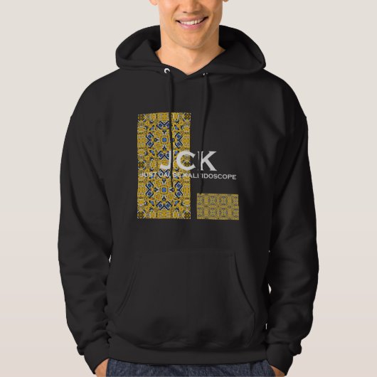 Deel elf's caleidoscoop art one hoodie (Voorkant)