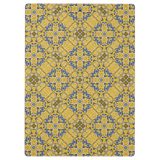 Deel elf's caleidoscoop art one klembord (Achterkant)