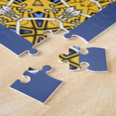 Deel elf's caleidoscoop art one legpuzzel (Zijkant)