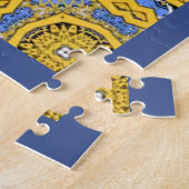 Deel elf's caleidoscoop art twee legpuzzel (Zijkant)