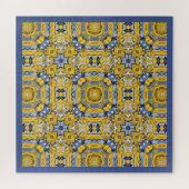 Deel elf's caleidoscoop art twee legpuzzel (Horizontaal)
