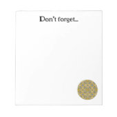 Deel elf's caleidoscoop art twee notitieblok (Voorkant)