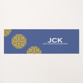 Deel elf's caleidoscoop art twee yogamat (Achterkant (horizontaal))