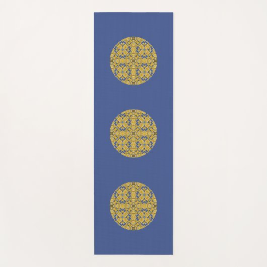 Deel elf's caleidoscoop art twee yogamat (Voorkant)