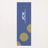 Deel elf's caleidoscoop art twee yogamat (Achterkant)