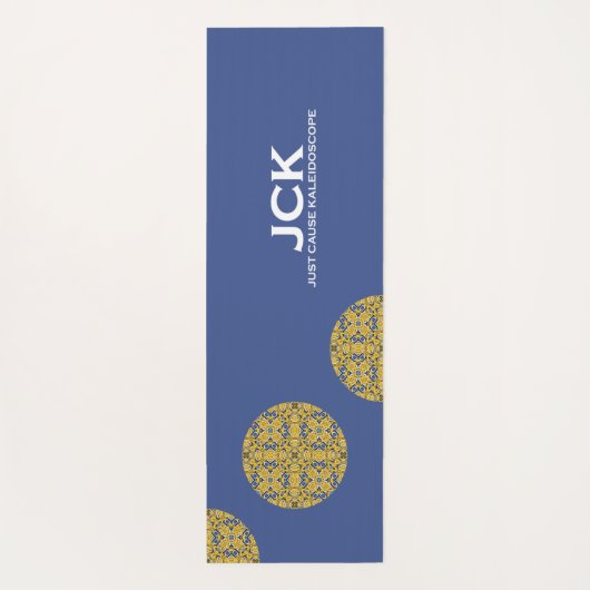 Deel elf's caleidoscoop art twee yogamat (Achterkant)