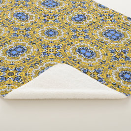 Deel elf's caleidoscoop kunst tweeëntwintig sherpa deken