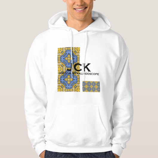 Deel elf's caleidoscoop kunst vierentwintig hoodie (Voorkant)