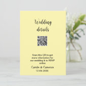 Deel en label scan QR code foto website e-mail Kaart (Staand voorkant)
