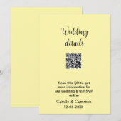 Deel en label scan QR code foto website e-mail Kaart (Voorkant / Achterkant)