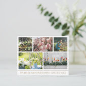 Deel foto's van de schoonheid van uw tuin Briefkaa Briefkaart (Staand voorkant)