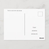 Deel foto's van de schoonheid van uw tuin Briefkaa Briefkaart (Achterkant)