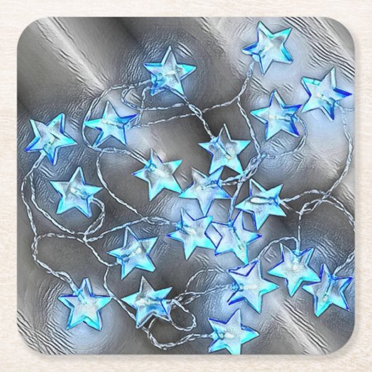 Deel het Licht Kartonnen Onderzetters (Voorkant)