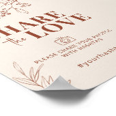 Deel het Liefde Weddenschap Poster (Hoek)