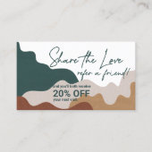 Deel het Ontwerp van de Kaart van de Verwijzing va (Voorkant)