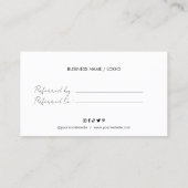 Deel het Ontwerp van de Kaart van de Verwijzing va (Achterkant)