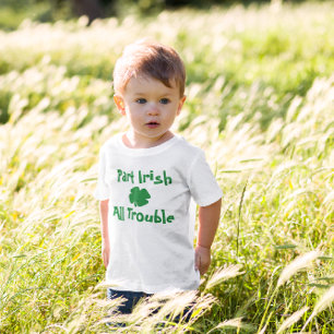 Deel Iers, alle problemen op de St. Patrick's Day Kinder Shirts