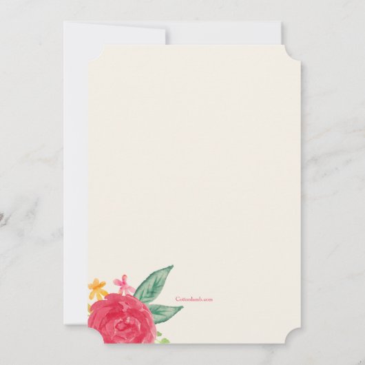 Deel in onze uitnodiging voor geluk (Achterkant)