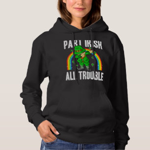 Deel Irish Funny Kinder St Patricks Day Dabbing Le Hoodie