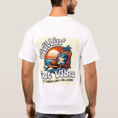 Deel je kille energie met de wereld t-shirt (Achterkant)