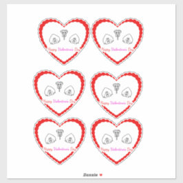 Deel je liefde! sticker