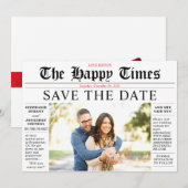 Deel je nieuws met de datum waarop je foto's kunt  kaart (Voorkant / Achterkant)