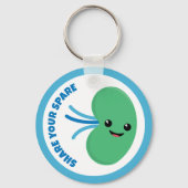 Deel je Spare Sleutelhanger, Donatie van de nier Sleutelhanger (Voorkant)