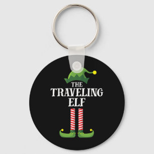 Deel kerstmis van Elf Matching Family Sleutelhanger