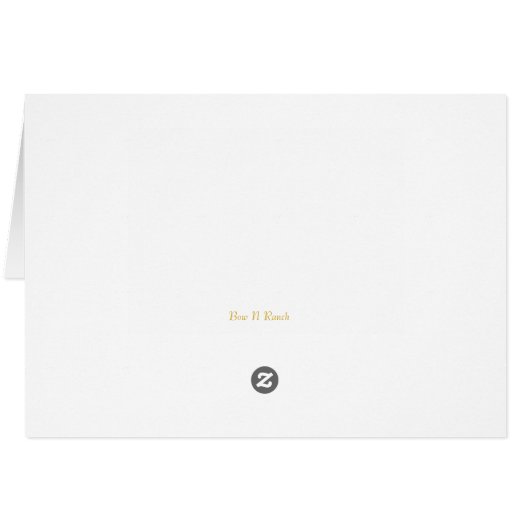 Deel onze eendagspaardenkaart voor bruiloft (Achterkant Horizontaal)