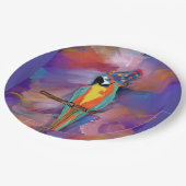 DEEL PAPIEREN BORDJE (Gekanteld)