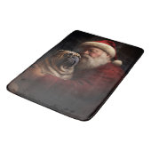 Deel Pei met Kerstman Feestelijke Kerstmis Badmat (Gekanteld)