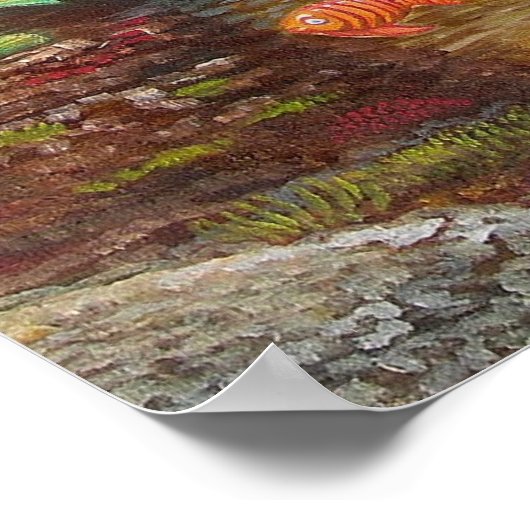 ""DEEL REEF" POSTER (Hoek)