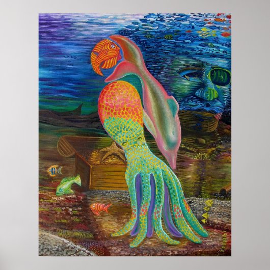 ""DEEL REEF" POSTER (Voorkant)