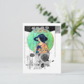 Deel Seen - Deel voorgesteld door Charles R. Macki Briefkaart (Staand voorkant)