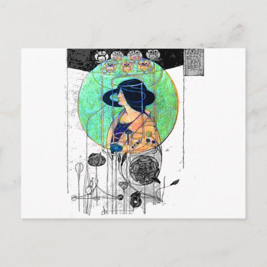 Deel Seen - Deel voorgesteld door Charles R. Macki Briefkaart (Voorkant)