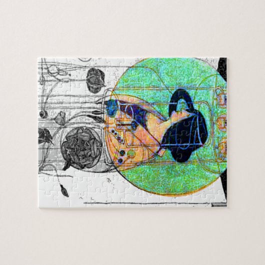 Deel Seen - Deel voorgesteld door Charles R. Macki Legpuzzel (Horizontaal)