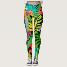 DEEL TROPISCHE VOGELS LEGGINGS