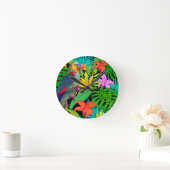 DEEL TROPISCHE VOGELS RONDE KLOK (Huis)