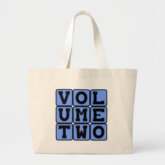 Deel Twee, Tweede Deel Grote Tote Bag (Voorkant)