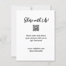 Deel uw afbeelding scan QR-code website toevoegen