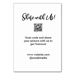 Deel uw afbeelding scan QR-code website toevoegen  Kaart