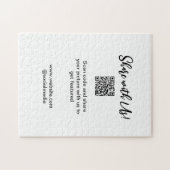 Deel uw afbeelding scan QR-code website toevoegen  Legpuzzel (Horizontaal)
