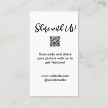 Deel uw afbeelding scan QR-code website toevoegen