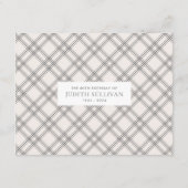 Deel uw favoriete verhalen advieskaart (Achterkant)