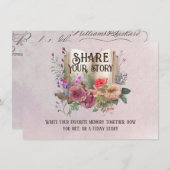 Deel uw Kaart voor activiteiten op verjaardagsdag  (Voorkant / Achterkant)