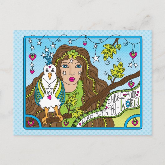 Deel Uw Licht_ Briefkaart (Voorkant)